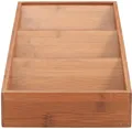 Produktbild: WENKO Gewürzregal, Schubladen-Gewürzregal aus Bambus im Landhaus-Stil, 3 Fächer