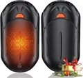 Produktbild: Handwärmer Elektrisch 2er Set, 6000mAh USB Handwärmer Wiederaufladbar OUTJUT, 20 Stunden Akkulaufzeit 3 Heizmodi Schnelles Aufheizen, Outdoor Sport im Winter, Geschenk Weihnachten