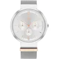 Produktbild: Tommy Hilfiger Herrenuhr 1683476 Silber (Ø 40 mm) - Silber
