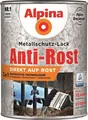 Produktbild: Alpina Metallschutzlack Anti-Rost Weiß 2,5 Liter matt