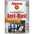 Produktbild: Metallschutz-Lack Anti-Rost 2,5 l weiß matt Metallack Schutzlack - Alpina
