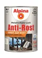 Produktbild: Alpina Metallschutzlack Anti-Rost Weiß matt 2,5 Liter