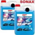 Produktbild: 2x SONAX AntiFrost + KlarSicht -20 °C Citrus Frostschutz Scheibenreiniger 5L