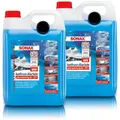 Produktbild: 2x 5 L LITER SONAX ANTIFROST&KLARSICHT GEBRAUCHSFERTIG SCHEIBEN FROSTSCHUTZ