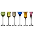 Produktbild: Lyngby Glas Coloured Schnapsglas 6er Set