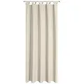Produktbild: Eurofirany Outdoorvorhang GARDEN Vorhang Wasserdichte Vorhänge für Pavillon Terrasse Pergola, Schlaufen, Pavillon Wetterfeste Terassenvorhänge Sonnenschutz beige|weiß 155 cm x 240 cm