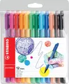 Produktbild: 12 STABILO Fasermaler pointMax, 12er Kunststoffetui