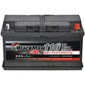 Produktbild: Autobatterie 12V 110Ah 850A BlackMax PKW Batterie ersetzt 88Ah 100Ah 105Ah