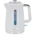 Produktbild: Briebe Elegance Wasserkocher 1,7L Elektrischer Schnellkochend, BPA frei, 360° Sockel, KT1168WHT, Weiß, 2200W