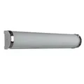 Produktbild: ARTE LAMP Spiegelleuchte Bad Badezimmer Wandleuchte Innen 3-flammig mit weißem Glasschirm, E14, Weiß/Chrom, auch für Flur, feuchtigkeitsresistent, 45 x 9 x 9 cm