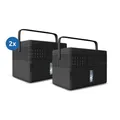 Produktbild: 2er Set AirOne Max Luftentfeuchter ohne Strom mit 2x 980g Luftentfeuchter Granul