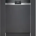 Produktbild: Siemens iQ300, Teilintegrierter Geschirrspüler, 60 cm, Gebürsteter Stahl, XXL SX53ES22CE