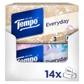 Produktbild: Tempo Light Box Taschentücher - Megapack - 14 Boxen, 70 Tücher pro Box - weiche Papiertaschentücher, waschmaschinenfest