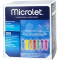 Produktbild: Microlet Lanzetten farbig 200 St