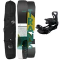 Produktbild: HERREN SNOWBOARD SET TRANS PREMIUM 152 CM + ELFGEN TEAM BINDUNG GR. L + BAG