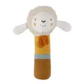 Produktbild: Fehn Stabgreifling Baby fehnNatur Spielzeug Schaf - Motorikspielzeug mit Rassel zum Kuscheln - Kuscheltier Greifling aus Baumwolle aus biologischem Anbau - Babyspielzeug für Kleinkinder ab 0+ Monaten