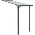 Produktbild: Home Deluxe - Vordach Haustür Cubis S - 150 X 150 Cm Anthrazit Größe S Haustürüberdachung Vordach Terrassendach Dach