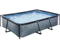 Produktbild: Exit Toys Pool Schwimmbecken EXIT Stone Pool 3x2x0,65m Filterpumpe Outdoor