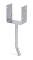 Produktbild: U-Pfostenträger/Rundstahl Typ367 VA zum Einbetonieren 91x104mm