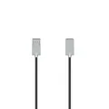 Produktbild: Hama HDMI Kabel, Stecker – Stecker, 2m (Ultra HD 4K, HDR, Ethernet, ARC, ultradünn, leicht, flexibel, Vollmetallgehäuse, ideal auch für Smartphone, Tablet, Laptop etc.) schwarz