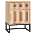 Produktbild: vidaXL Nachttisch Nachttisch 40x30x55,5 cm Holz Eisen Nachtkonsole
