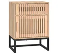 Produktbild: vidaXL Nachtkommode, Nachttisch 40x30x55,5 cm Holzwerkstoff & Eisen