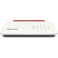 Produktbild: AVM FRITZ!Box 7590 AX - Wireless Router - DSL-Modem 4-Port-Switch - 1GbE - WAN-Ports - Weiß