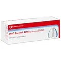 Produktbild: NAC AL akut 200 mg Brausetabletten bei Husten (Schleimlöser)