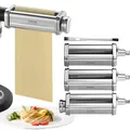 Produktbild: VEVOR 3 tlg Nudelmaschine Edelstahl Pastamaker Pastamaschine Lasagne Spaghetti