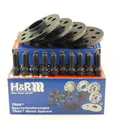 Produktbild: H&R Spurverbreiterung 20/40mm schwarz für A3 TT Leon Octavia Superb Golf Passat