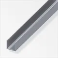 Produktbild: alfer Quadrat-U-Profil 15,5 x 15,5 x 2500 mm Aluminium Aluminiumprofil U Schiene