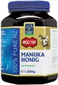 Produktbild: Manuka Health - Manuka Honig MGO 100 + | 100% Pur aus Neuseeland mit zertifiziertem Methylglyoxal Gehalt | 1000g (1er Pack)