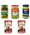 Produktbild: Testpaket Italian pesto Mutti Star Barilla + Italian Gourmet 100% italienische geschälte Tomaten dosen 2x 400g