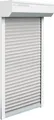 Produktbild: Schellenberg Vorbaurolladen-Set Fenster, 80 x 100 cm, weiß/grau, 20080