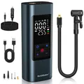 Produktbild: Mini Kompressor Akku Luftpumpe：150PSI Elektrische luftpumpe mit Deflate-Funkt...