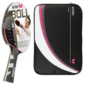 Produktbild: Butterfly® Timo Boll Platin 85025 Tischtennisschläger | Tischtennis Racket Bat Profi | Wettkampfschläger für fortgeschrittene Spieler | ITTF zertifizierter Pan Asia Belag | anatomische Griffform