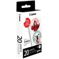 Produktbild: Canon ZINK - Selbstklebend - 33 mm Durchmesser 40 Etikett(en) (20 Bogen x 2)