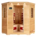 Produktbild: Deluxe Infrarotsauna WHAREDSUN-XXL Infrarot Wärmekabine Infrarotkabine Sauna