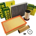Produktbild: MANN FILTER Inspektionpaket Filtersatz für AUDI A3 SEAT SKODA VW Golf 8 2.0 TDI