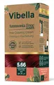 Produktbild: Vibella Haarfärbecreme Nr. 5.66 Tiefdunkelrot – Premium-Haarfärbung ohne Ammoniak, Strahlende Farbbrillanz & zuverlässige Grauabdeckung, Mit Pflegeölen & Keratin