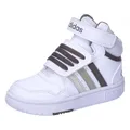 Produktbild: adidas Unisex Kinder Hoops Mid Shoes, Cloud White/Orbit Grey/Putty Grey, 35 1/2 EU