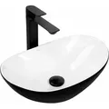 Produktbild: REA - aufsatzwaschbecken royal mini black white