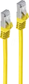 Produktbild: SHVP 75511-0,5Y - 0,5 m Patchkabel - Cat.7-Rohkabel gelb