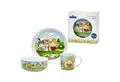 Produktbild: van Well Kindergeschirr-Set Prinzessin Kindergeschirr Set 3er Set (3-tlg), Porzellan