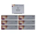 Produktbild: Wella Illumina 6 x 60 ml 7/ mittelblond Set