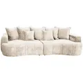 Produktbild: Livetastic Boxspringsofa, Beige, Textil, 4-Sitzer, Füllung: Schaumstoff, 292x71-99x127 cm, Rücken echt, Wohnzimmer, Sofas & Couches, Schlafsofas, Schlafsofas mit Bettkasten