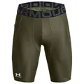 Produktbild: Under Armour - Heatgear Pocket Long Shorts - Kompressionswäsche Gr XXL - Regular oliv