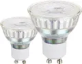 Produktbild: EGLO LED-Leuchtmittel Eglo LED Leuchtmittel GU10 2er Pack Reflektor 3 W, Nicht dimmbar nicht Smart Home-fähig
