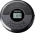 Produktbild: Lenco CD-340BK Tragbarer CD-Player CD, CD-R, CD-RW, MP3, CD, CD-R, CD-RW, MP3 Schwarz