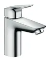 Produktbild: Hansgrohe Logis Waschtischmischer 100 Logis mit Metall-Ablaufgarnitur verchromt